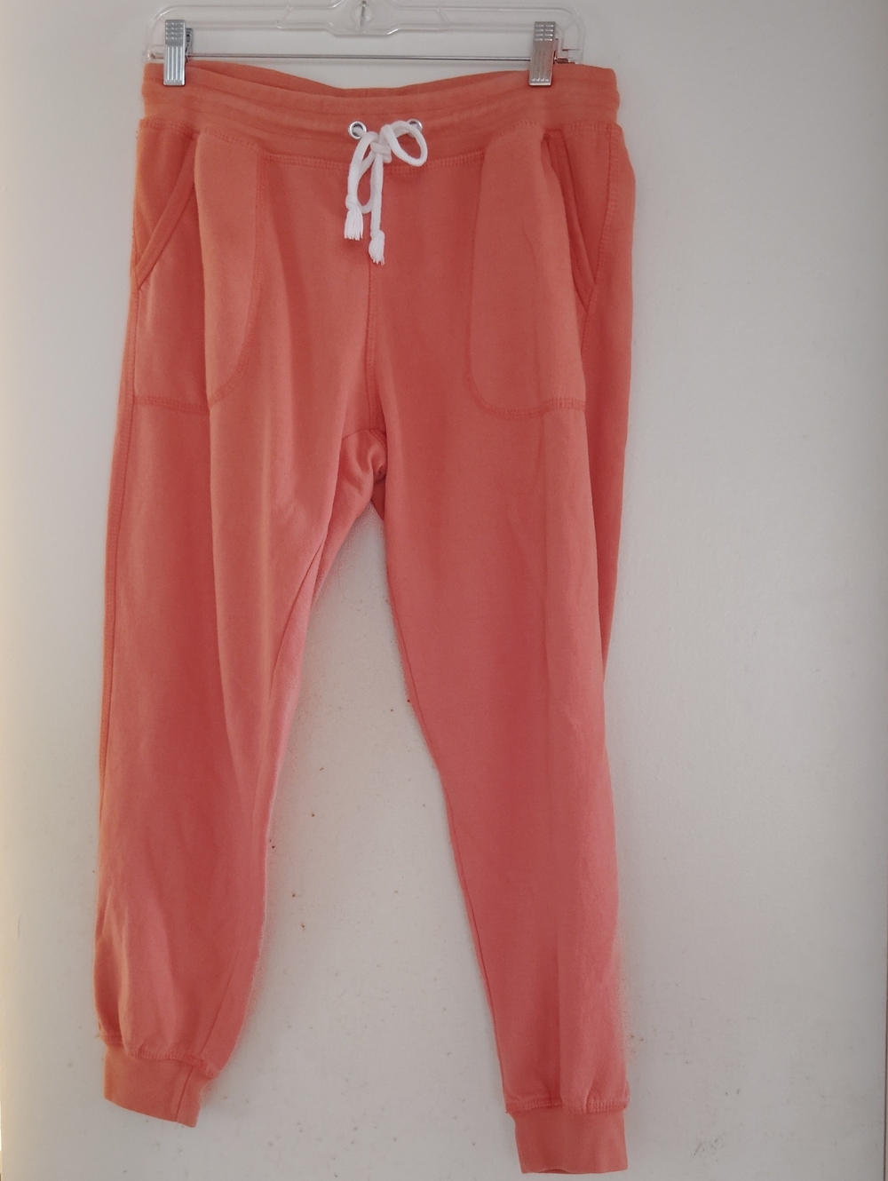 Exist Coral Drawstring Sweatpants with Pockets